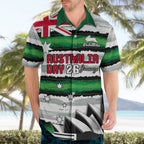 NRL Rabittohs Australia Day Custom Hawaiian Shirt Sydney Opera House Glory Glory