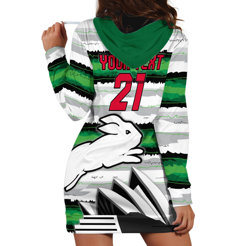 NRL Rabittohs Australia Day Custom Hoodie Dress Sydney Opera House Glory Glory
