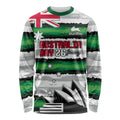NRL Rabittohs Australia Day Custom Long Sleeve Shirt Sydney Opera House Glory Glory