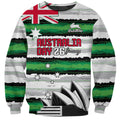 NRL Rabittohs Australia Day Custom Sweatshirt Sydney Opera House Glory Glory