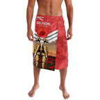 Custom Dolphins Rugby ANZAC Day Lavalava Soldiers Poppy Field 2024