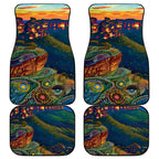 Australia Blue Mountains Car Mats Aboriginal Dot Painting