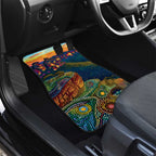 Australia Blue Mountains Car Mats Aboriginal Dot Painting