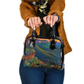 Australia Blue Mountains Shoulder Handbag Aboriginal Dot Painting