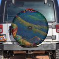 Australia Blue Mountains Spare Tire Cover Aboriginal Dot Painting