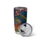 Australia Blue Mountains Tumbler Cup Aboriginal Dot Painting