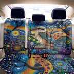 Australian Kookaburra Indigenous Back Car Seat Cover Aboriginal Dot Painting