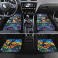 Australian Kookaburra Indigenous Car Mats Aboriginal Dot Painting