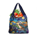 Australian Kookaburra Indigenous Grocery Bag Aboriginal Dot Painting