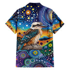 Australian Kookaburra Indigenous Hawaiian Shirt Aboriginal Dot Painting