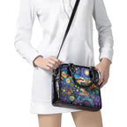 Australian Kookaburra Indigenous Shoulder Handbag Aboriginal Dot Painting