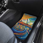 Sydney Opera House Car Mats Aboriginal Dot Painting