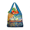Sydney Opera House Grocery Bag Aboriginal Dot Painting