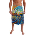 Sydney Opera House Lavalava Aboriginal Dot Painting