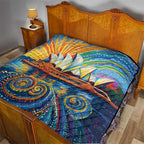 Sydney Opera House Quilt Aboriginal Dot Painting