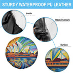 Sydney Opera House Spare Tire Cover Aboriginal Dot Painting