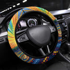 Sydney Opera House Steering Wheel Cover Aboriginal Dot Painting