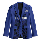 Custom Oceania Football NZ Auckland Blazer Maori Tribal Pattern