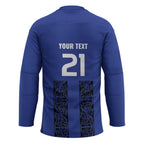 Custom Oceania Football NZ Auckland Hockey Jersey Maori Tribal Pattern