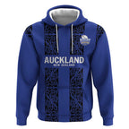 Custom Oceania Football NZ Auckland Hoodie Maori Tribal Pattern