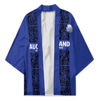 Custom Oceania Football NZ Auckland Kimono Maori Tribal Pattern