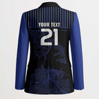 Custom Oceania Football NZ Auckland Blazer Minimal City Map Style