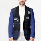 Custom Oceania Football NZ Auckland Blazer Minimal City Map Style