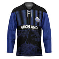 Custom Oceania Football NZ Auckland Hockey Jersey Minimal City Map Style