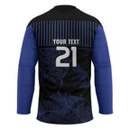 Custom Oceania Football NZ Auckland Hockey Jersey Minimal City Map Style
