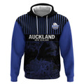 Custom Oceania Football NZ Auckland Hoodie Minimal City Map Style