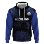 Custom Oceania Football NZ Auckland Hoodie Minimal City Map Style