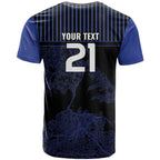 Custom Oceania Football NZ Auckland T Shirt Minimal City Map Style