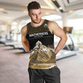 Custom Oceania Football NZ South Island Men Tank Top Minimal Mount Cook Silhouette