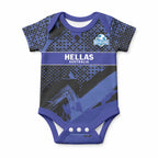 Custom Oceania Football South Melbourne Baby Onesie Hellas Australia Pride