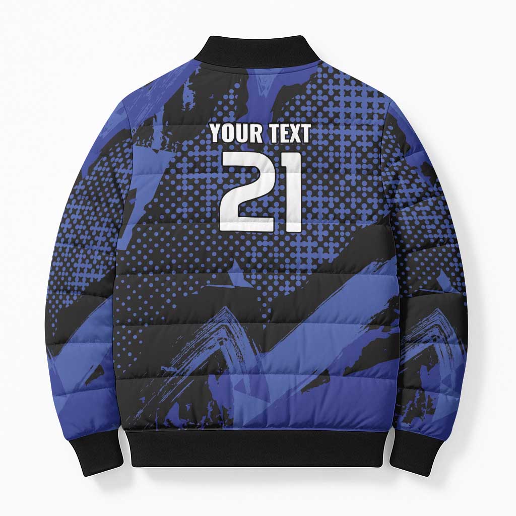 Custom Oceania Football South Melbourne Bomber Puffer Jacket Hellas Australia Pride