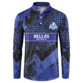 Custom Oceania Football South Melbourne Button Sweatshirt Hellas Australia Pride