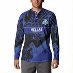 Custom Oceania Football South Melbourne Button Sweatshirt Hellas Australia Pride