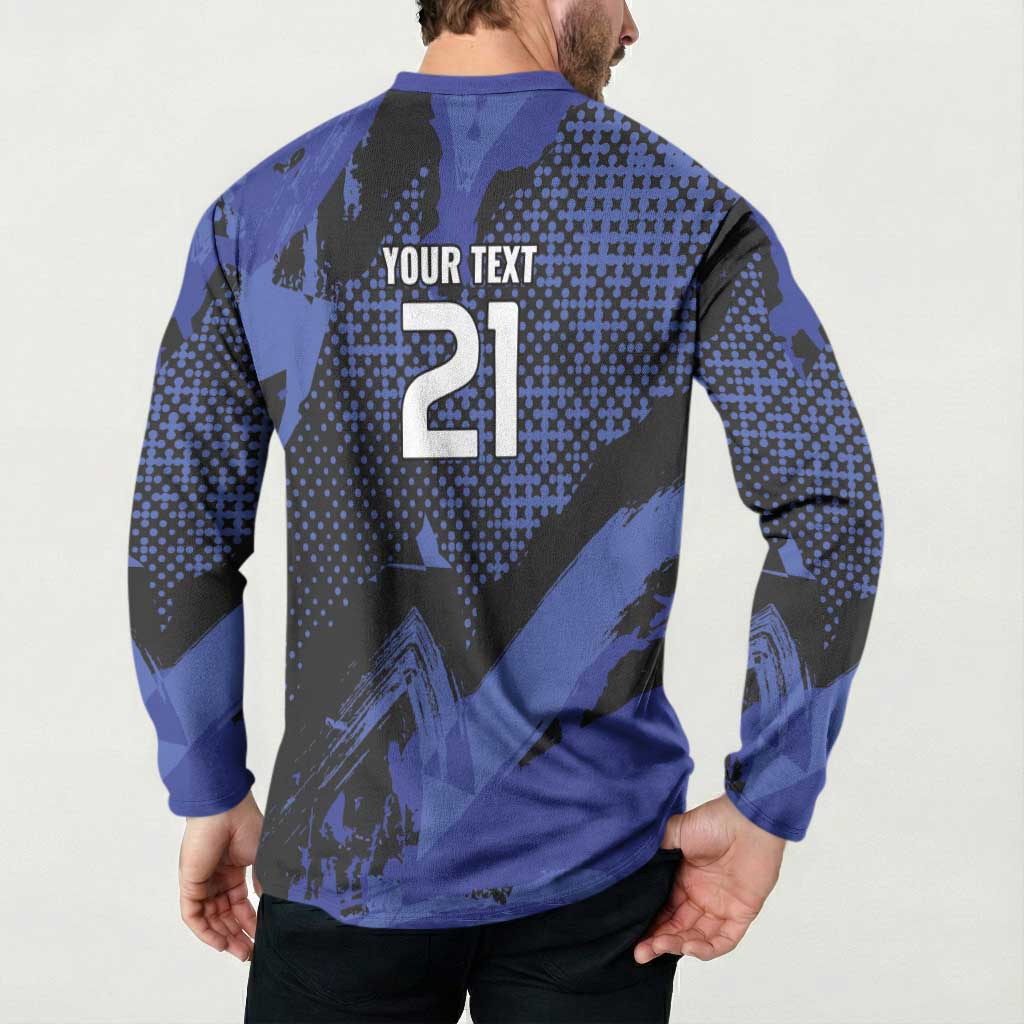Custom Oceania Football South Melbourne Button Sweatshirt Hellas Australia Pride