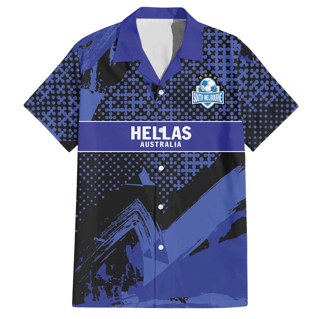 Custom Oceania Football South Melbourne Hawaiian Shirt Hellas Australia Pride