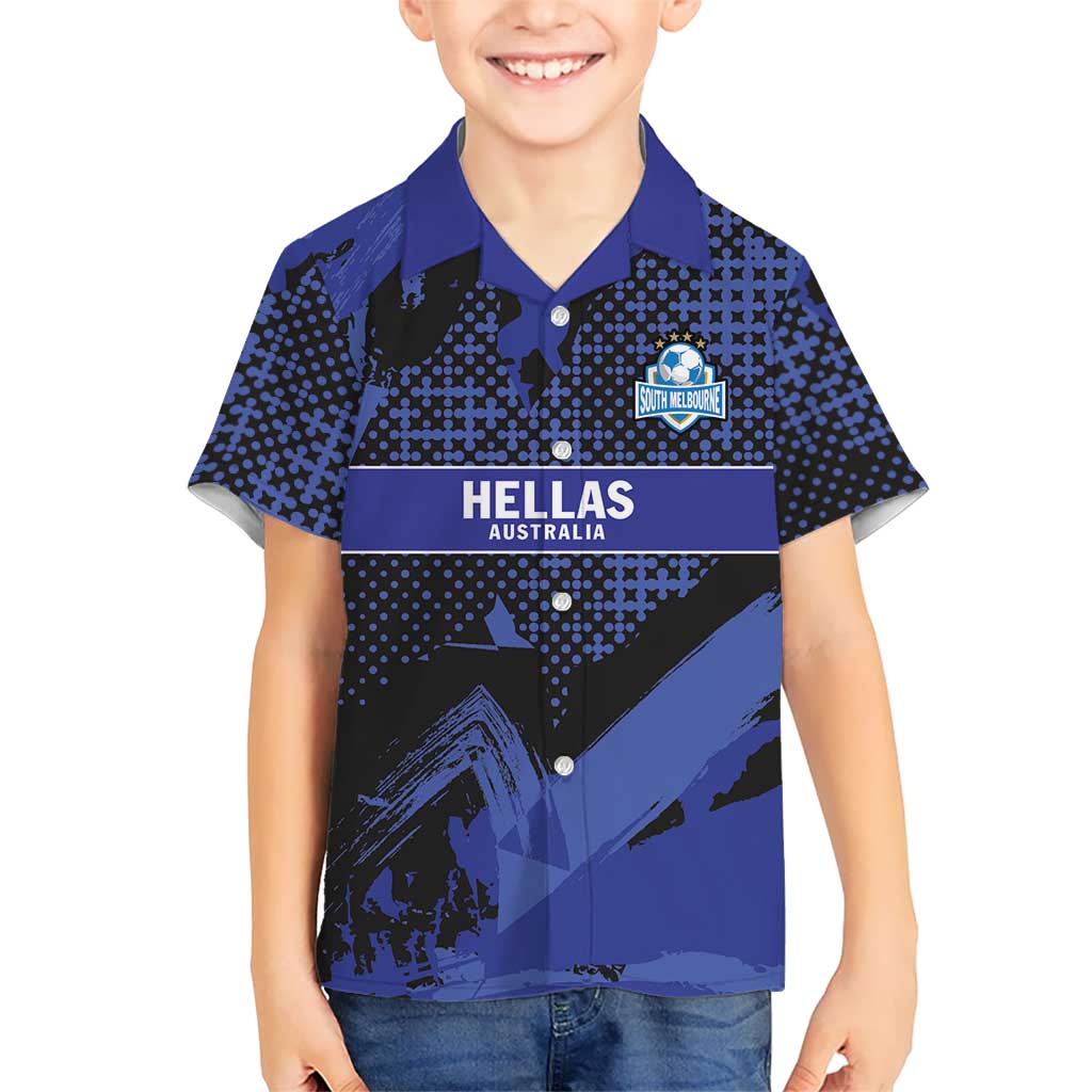 Custom Oceania Football South Melbourne Hawaiian Shirt Hellas Australia Pride