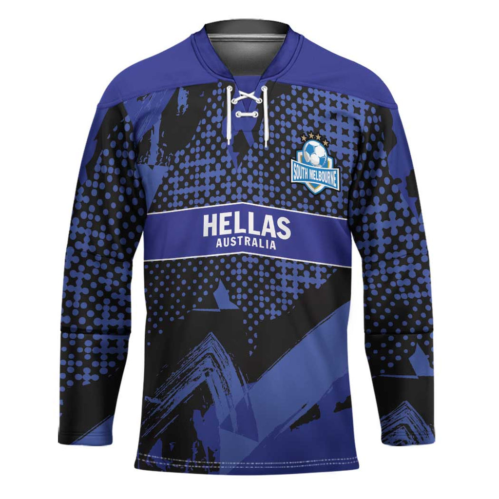 Custom Oceania Football South Melbourne Hockey Jersey Hellas Australia Pride