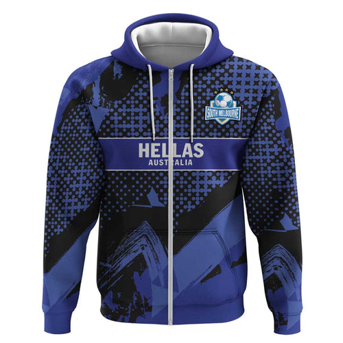 Custom Oceania Football South Melbourne Hoodie Hellas Australia Pride
