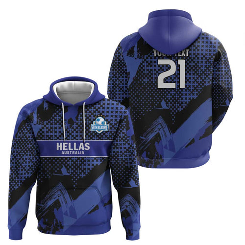 Custom Oceania Football South Melbourne Hoodie Hellas Australia Pride