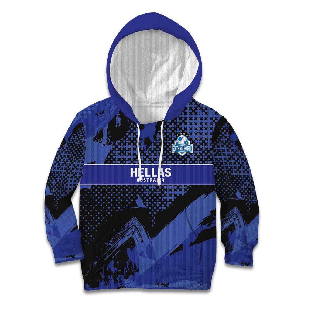Custom Oceania Football South Melbourne Kid Hoodie Hellas Australia Pride