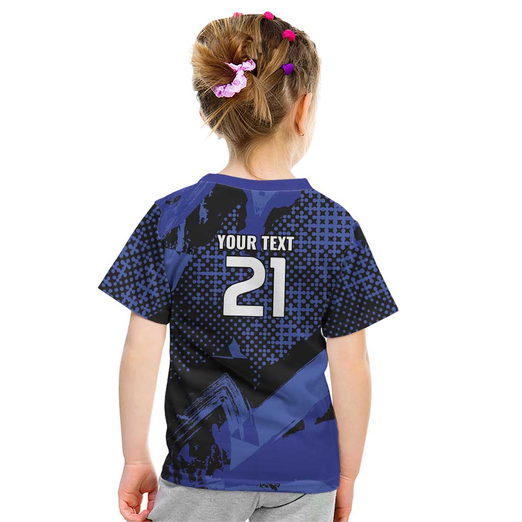 Custom Oceania Football South Melbourne Kid T Shirt Hellas Australia Pride