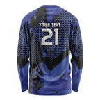 Custom Oceania Football South Melbourne Long Sleeve Shirt Hellas Australia Pride