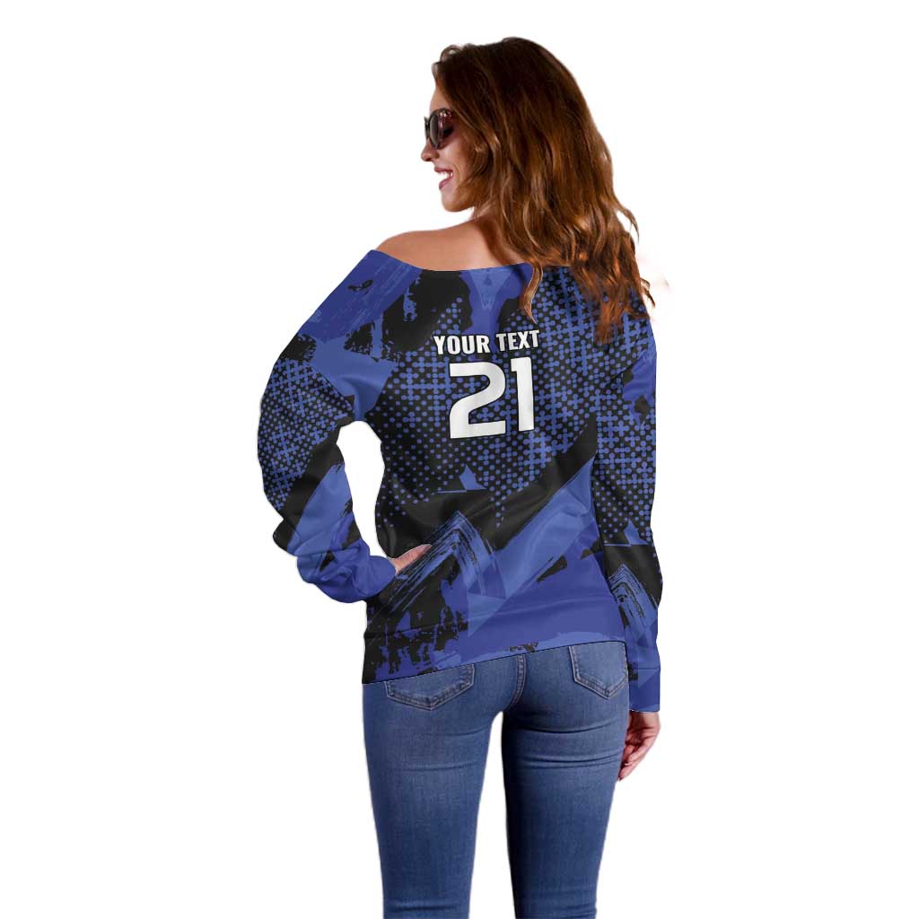 Custom Oceania Football South Melbourne Off Shoulder Sweater Hellas Australia Pride