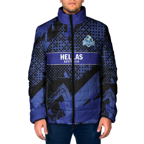 Custom Oceania Football South Melbourne Padded Jacket Hellas Australia Pride