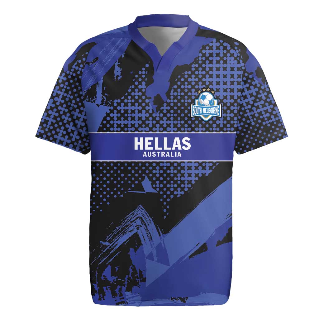 Custom Oceania Football South Melbourne Rugby Jersey Hellas Australia Pride