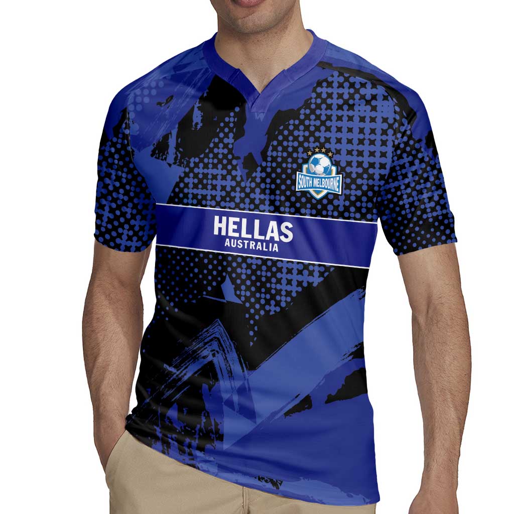 Custom Oceania Football South Melbourne Rugby Jersey Hellas Australia Pride
